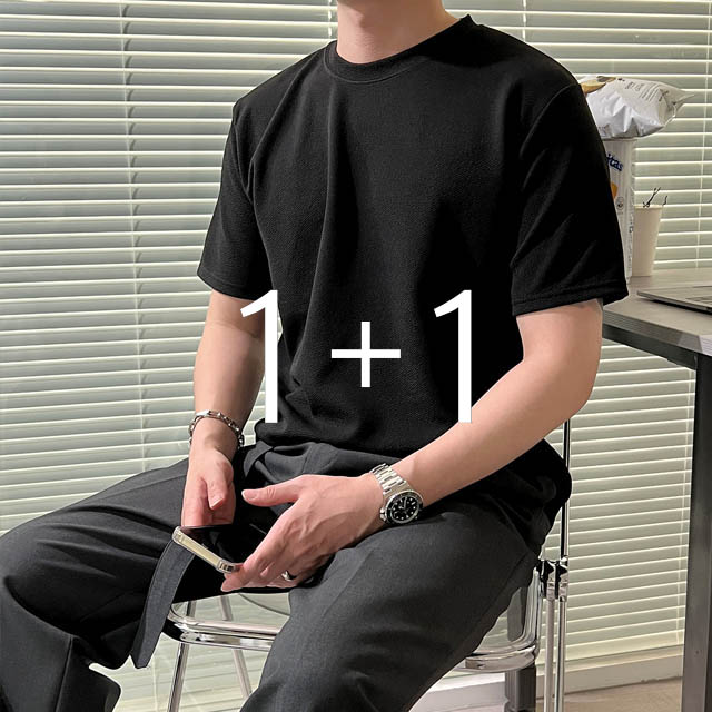 [1+1] 피넛 링클프리 반팔 티셔츠